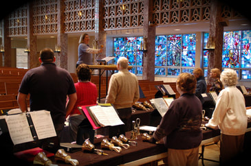 Twelve People Playing One Instrument' – The Bells of St. Vrain Handbell  Ensemble